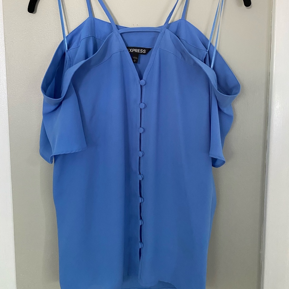 Off the shoulder tank